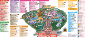 Mapa Disneyland
