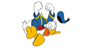 Angry Donald Duck