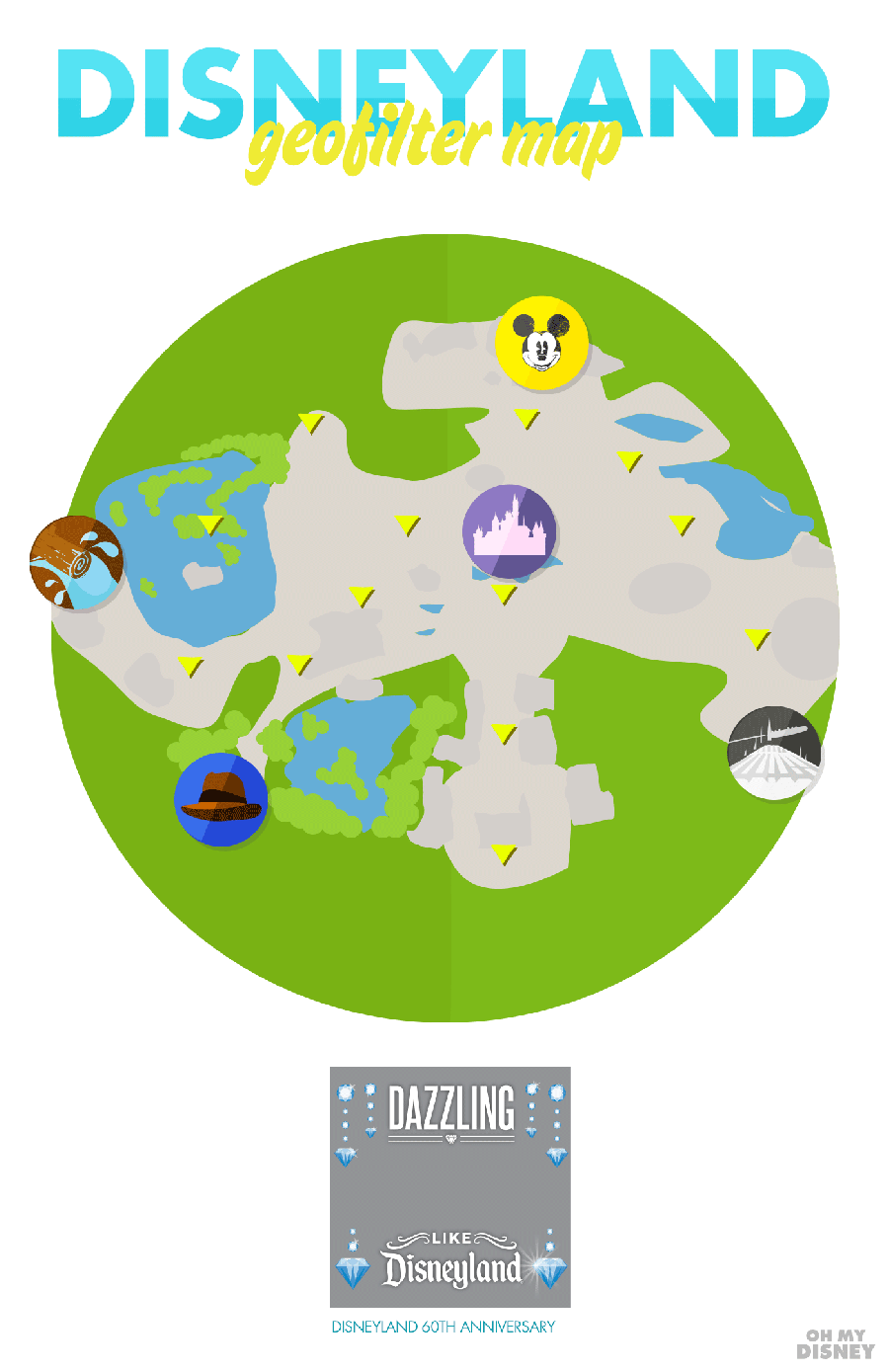 Disneyland-Geofilter