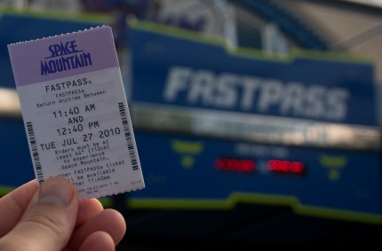 Fastpass-Ticket