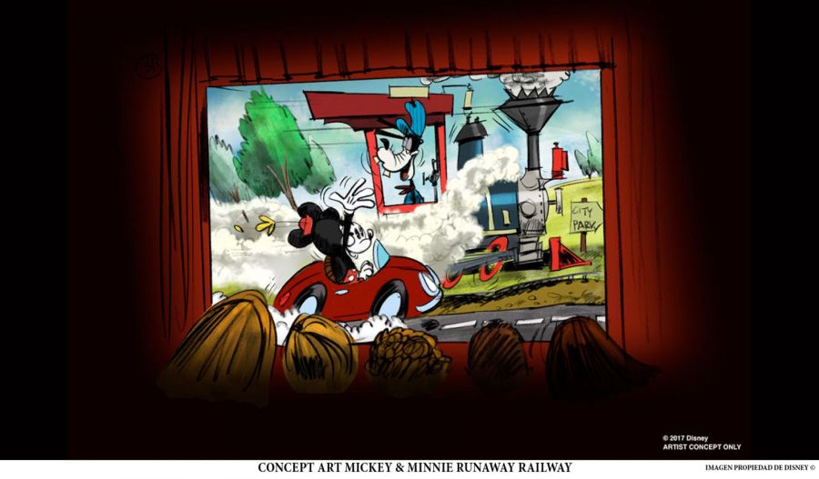 Mickey y Minnie Runaway Concept Art C MCO